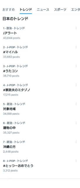日本のトレンド_2023-11-21